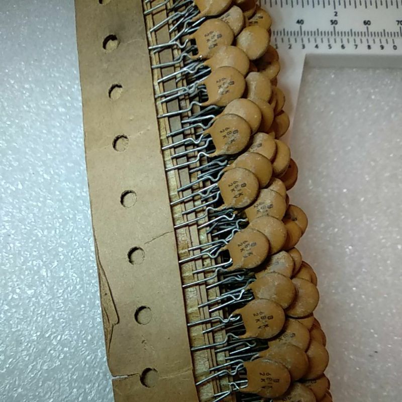 [10pcs] KAPASITOR KERAMIK 681 2KV