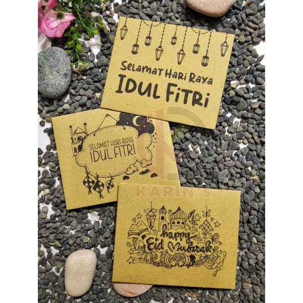 

Amplop Lebaran Rustic faceless (tanpa wajah)