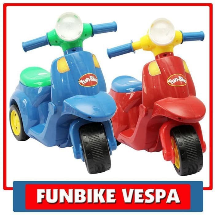 Vespa Mainan  Anak  umur 1  3 tahun  vespa tangung anak  anak  