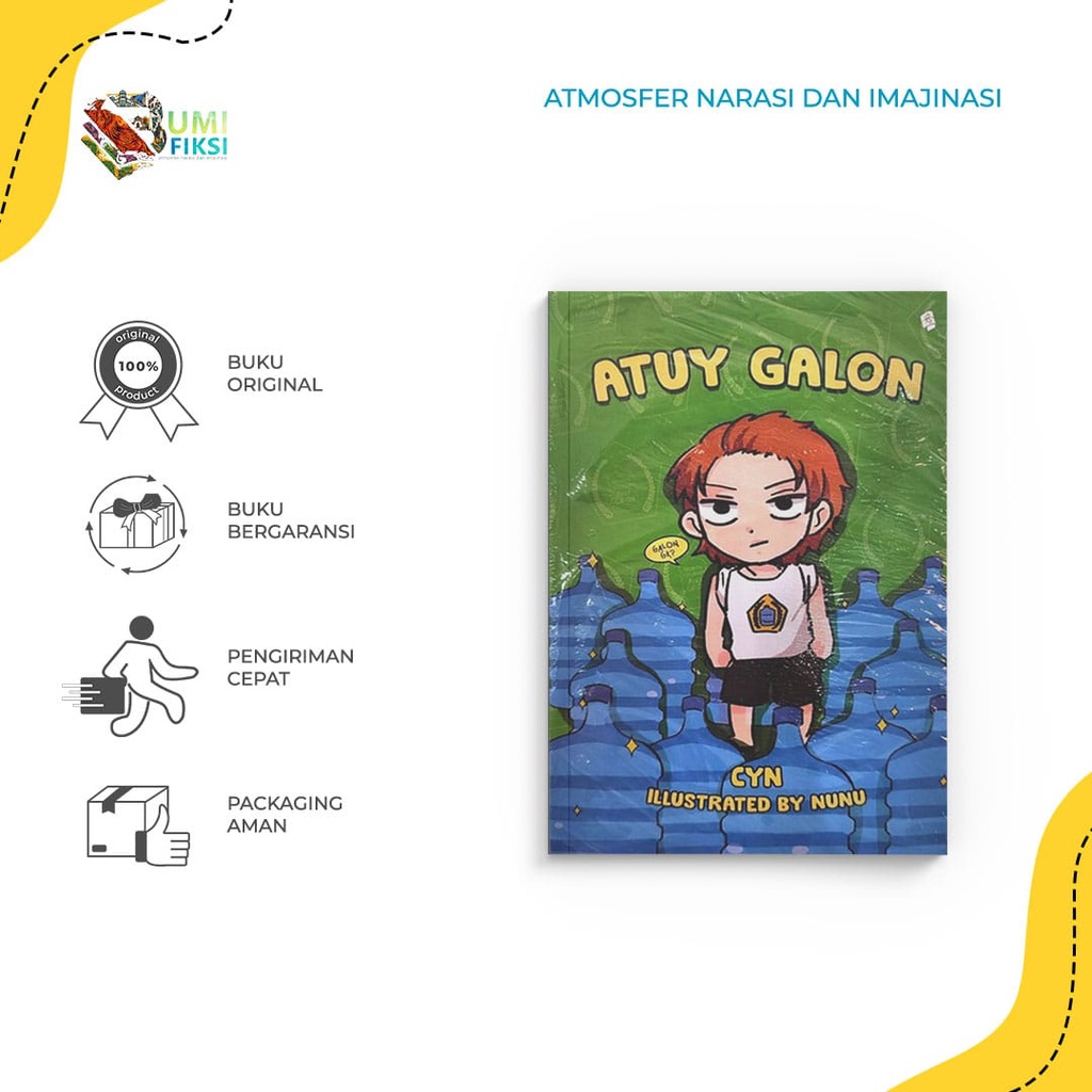 KOMIK - ATUY GALON - NUNU - BUKUNE - BUMIFIKSI