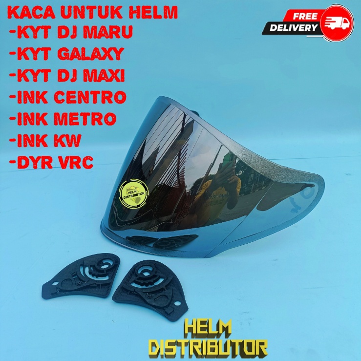 KACA HELM INK CENTRO DJ MARU GALAXY DLL