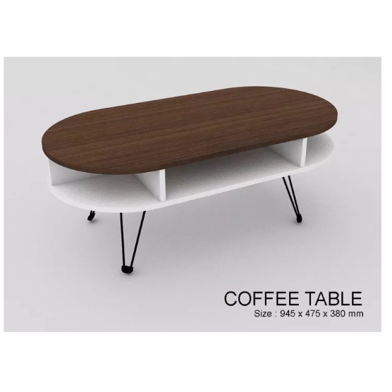 MEJA RUANG TAMU MINIMALIS MODERN OVAL MEJA TAMU MINIMALIS LESEHAN MURAH MEJA RUANG TAMU MINIMALIS DA