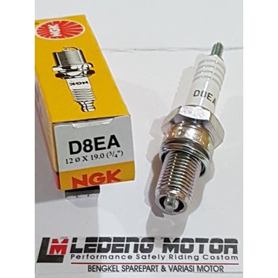 D8EA NGK Busi Motor Tiger GL-Pro Mega-Pro Thunder 250 Scorpio