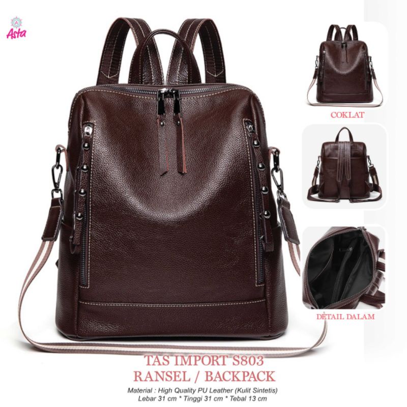 Tas Import S803 Ransel / Backpack