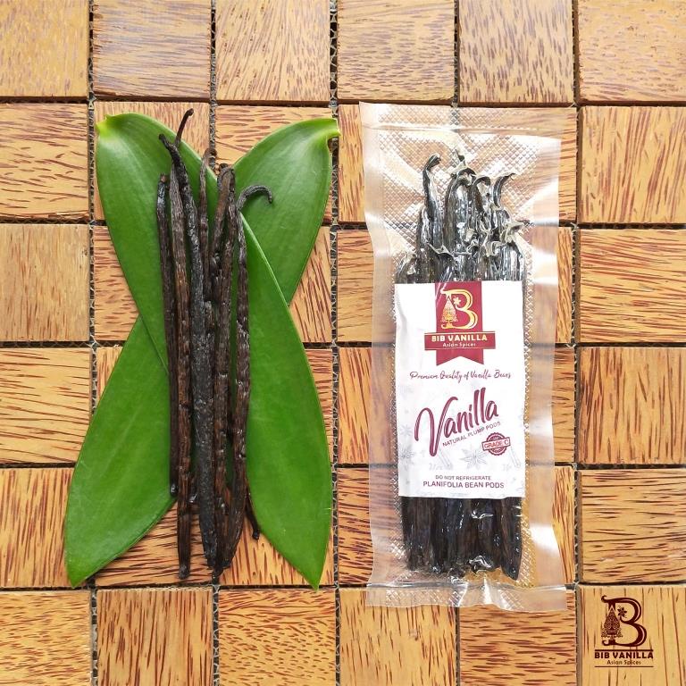 

Vanilla Beans / Biji Vanilla / Planifolia Indonesia Grade Fine 50 gram