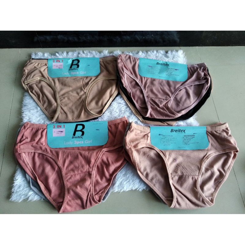 CD Breitex Wanita Ukuran L isi 3