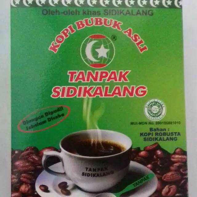 

Kopi dan gula merk Tanpak Sidikalang isi 10 sachet (1 renteng)