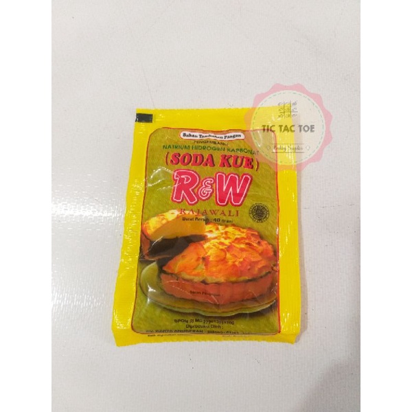 Soda Kue Rajawali Sachet 40gr / Soda Kue RW Kuning