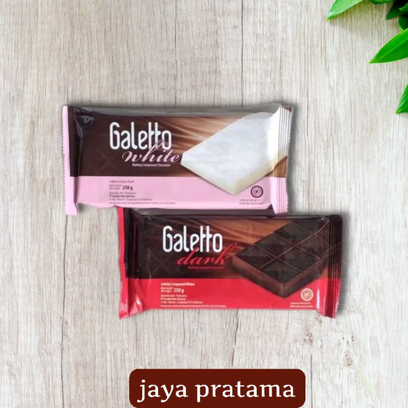 

Galetto coklat white coklat Galetto 250gram HALAL Ex 2024