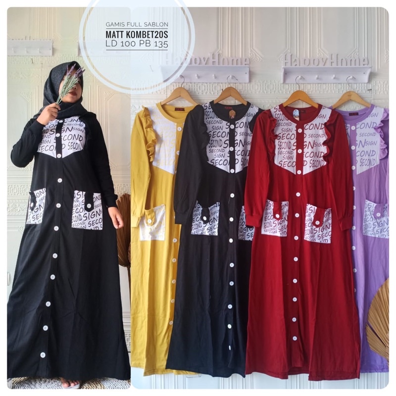 Terlaris  Gamis 2in1 set hijab