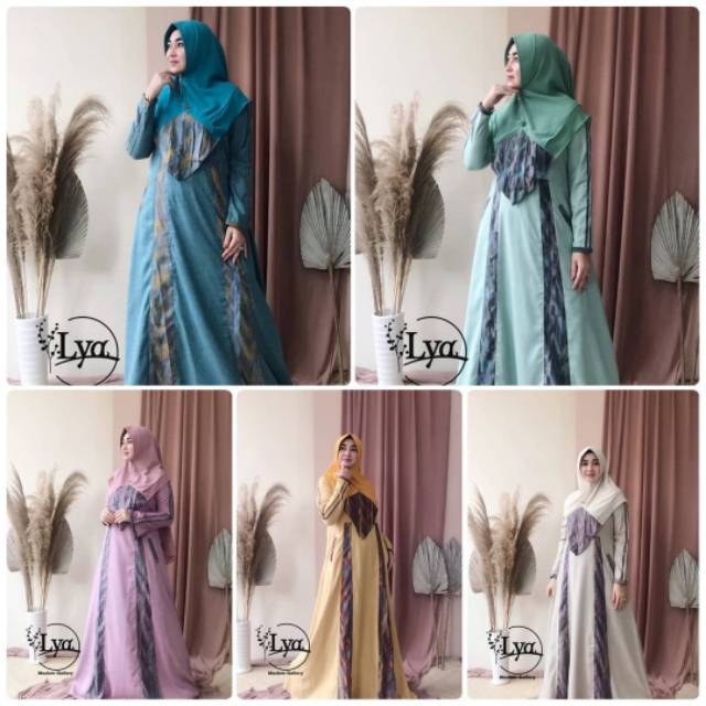Aluna Set Syari by Lya Moslem Gallery