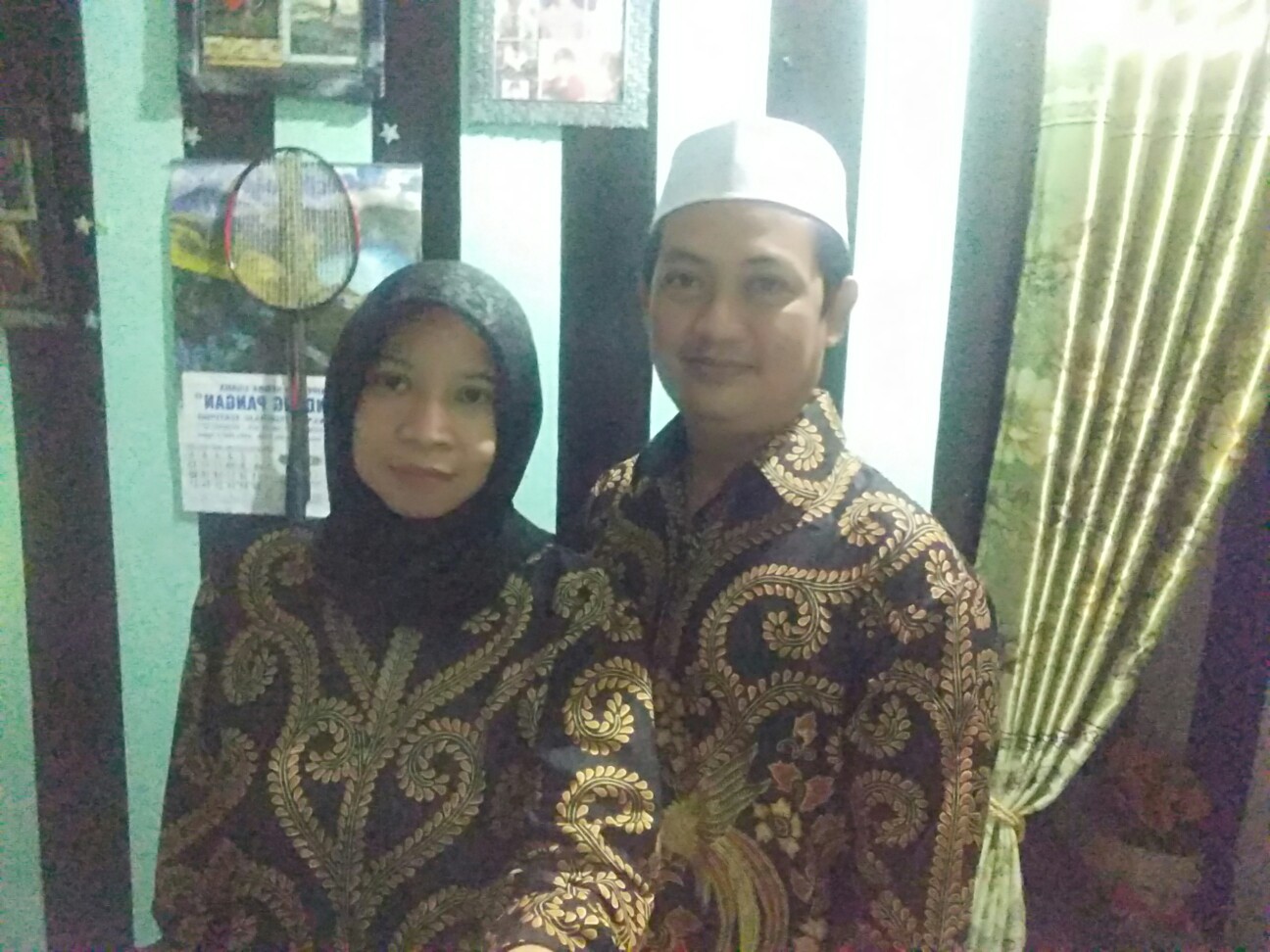 Batik Couple Keluarga - Sania Ruffle Batik Couple Ori Dnt