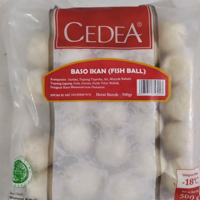 

FISH BALL CEDEA 500g