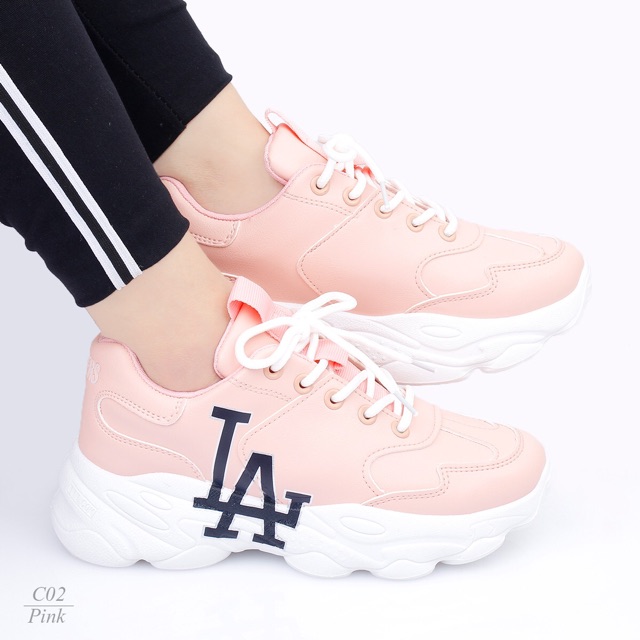 [JUALSEMUA18]Sepatu Fashion MLB LA C02