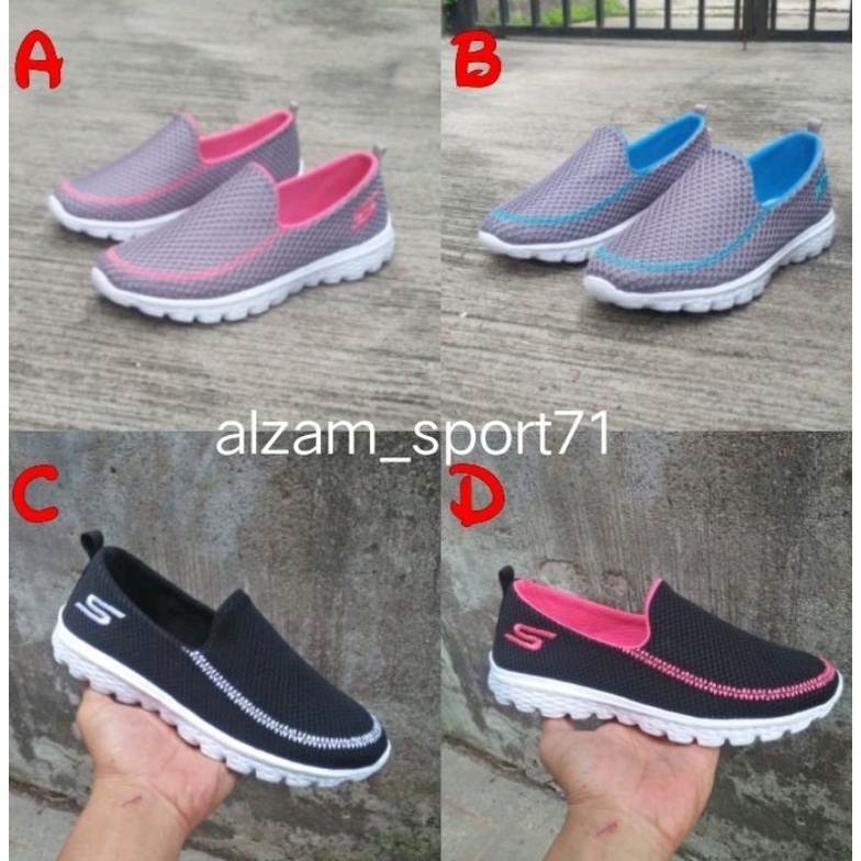 skechers go walk women sepatu wanita