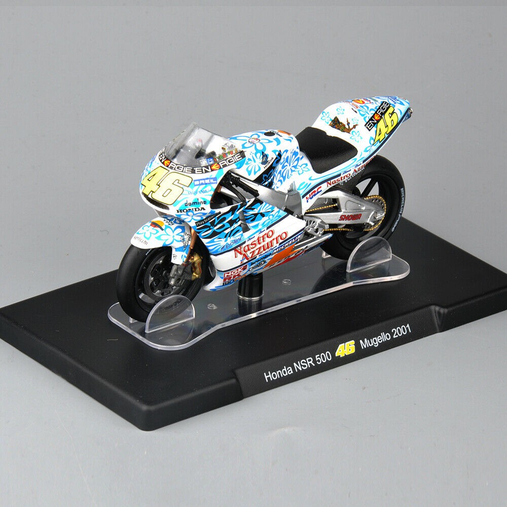 *Full Free Ongkir* Terlaris Ixo Diecast Motor Honda nsr 500 # 46 mugello 2001 Rossi KreasiDIY