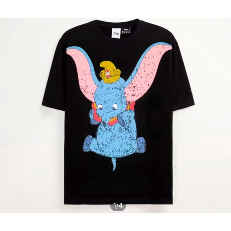 READY STOCK KAOS ZARA CEWE / KAOS ZARA WANITA / KAOS ZARA DUMBO / KAOS ZARA MICKEY