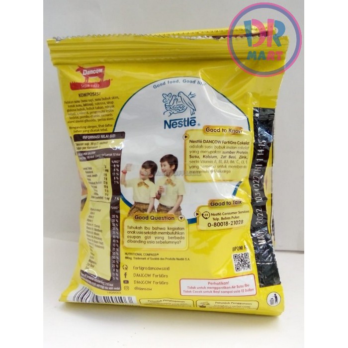 

Piscoklegit_ Dancow Fortigo Coklat Sachet 39G X 5Pcs