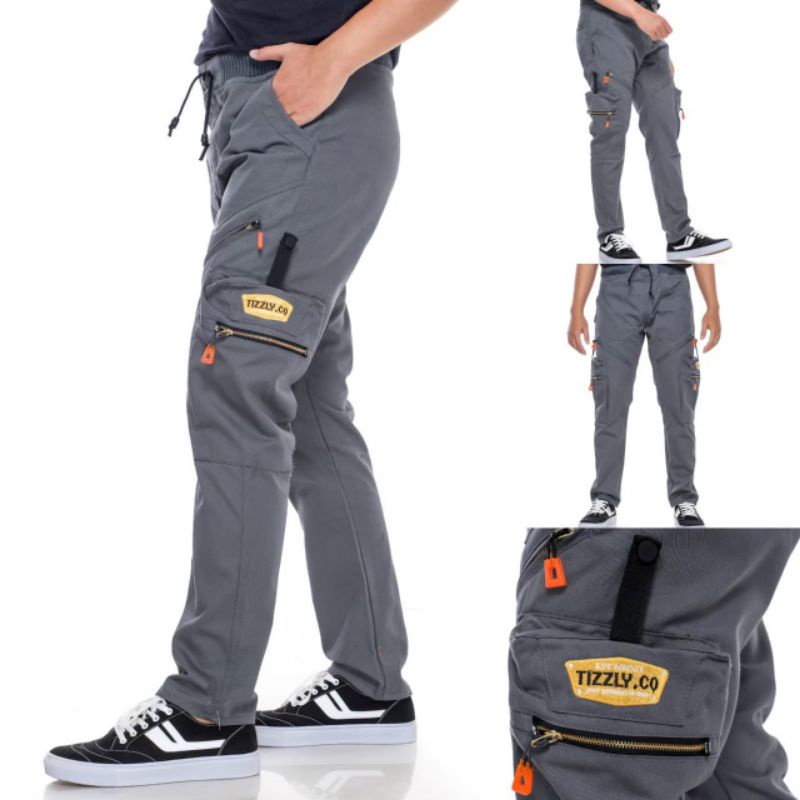 celana cargo cowo terbaru cargo bikers peria original black second termurah celana cargo pria kekini