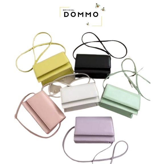 [LOKAL] DOMMO - D1502 Tas DESY Slingbag Wanita Terbaru / Tas Selempang Wanita Simple
