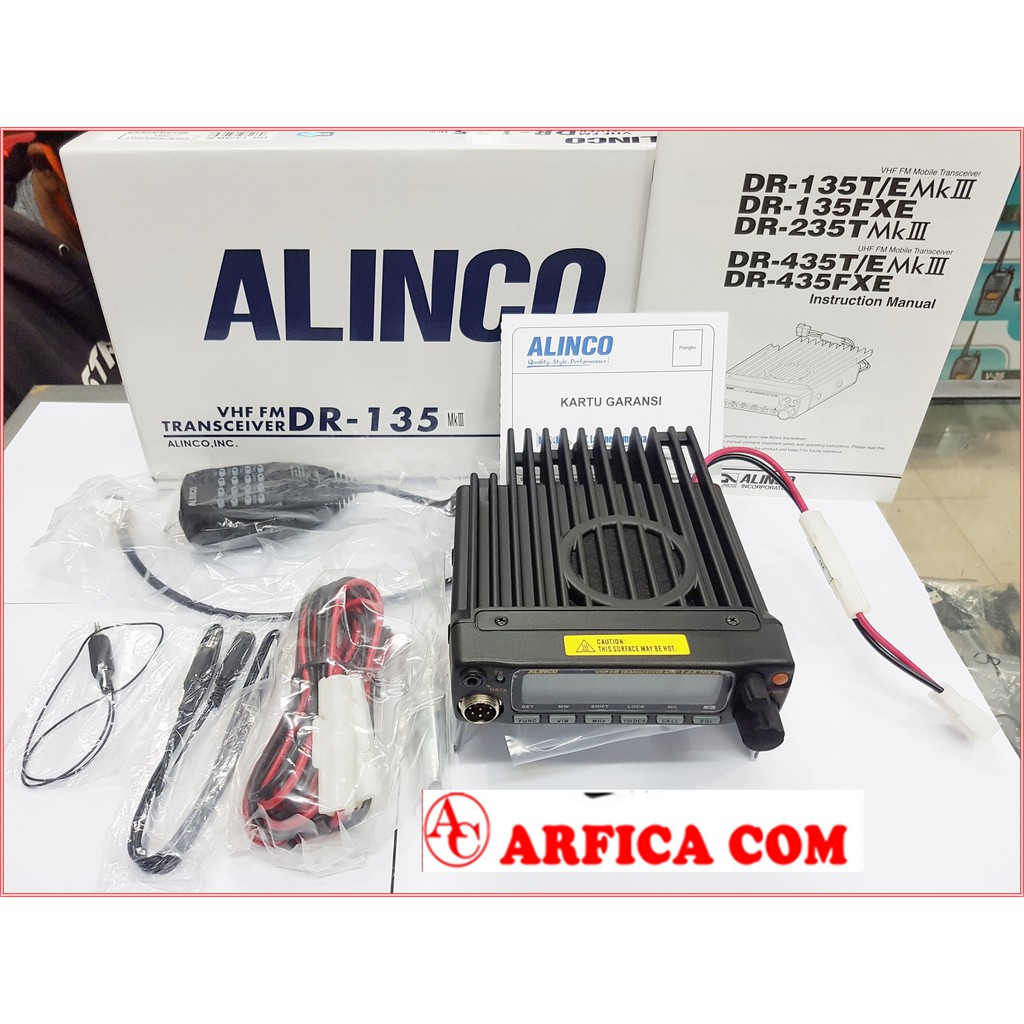 RIG ALINCO DR 135 MK3 RADIO RIG ALINCO DR135 ORIGINAL RESMI MURAH