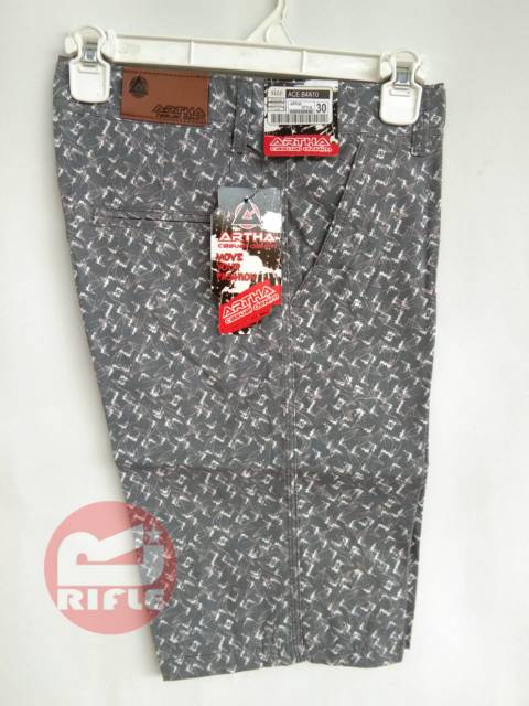 Celana Pendek Pria kualitas Distro Motif Bahan Katun Halus Size 27-38