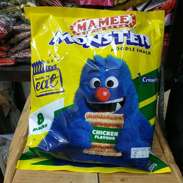 

Mamee Mamie Monster Noodle Snack Chicken ayam Flavour