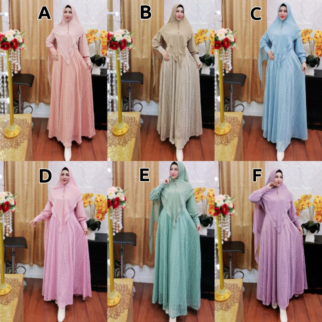 KARMILA SYARI by  Al Gibran Full Ceruty  ZAHRA COLLECTION