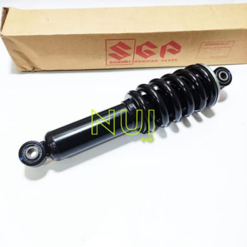 Monoshock belakang satria Fu injection plug n play di Satria Fu karbu original sgp