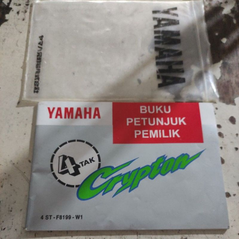 buku petunjuk pemilik yamaha crypton