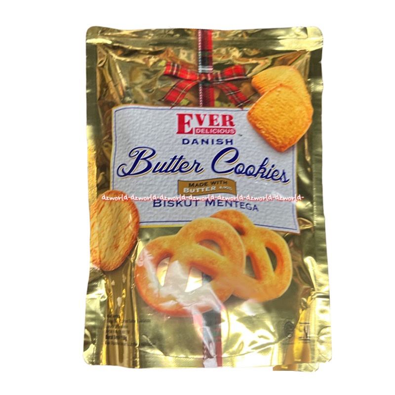 Ever Delicious Danish Butter Cookies 150gr Biskuit Mentega Danis Better Kukis Buter Everdelicious Efer Snack Cemilan Halal