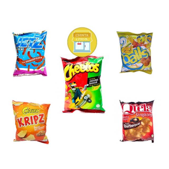 

Chiki Cheetos / Jet Z / Chitato / Chiki Balls / Qtela / Cheetos Net 15g