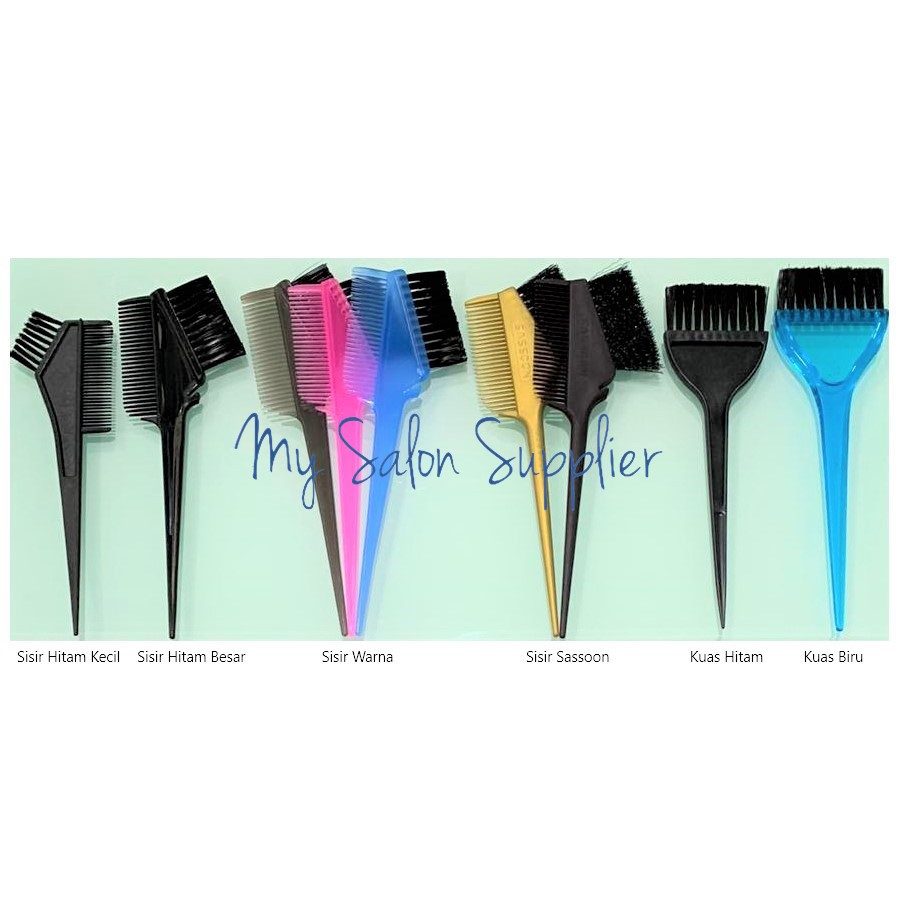 Sisir Cat  Kuas  Cat  Semir Rambut  Shopee Indonesia