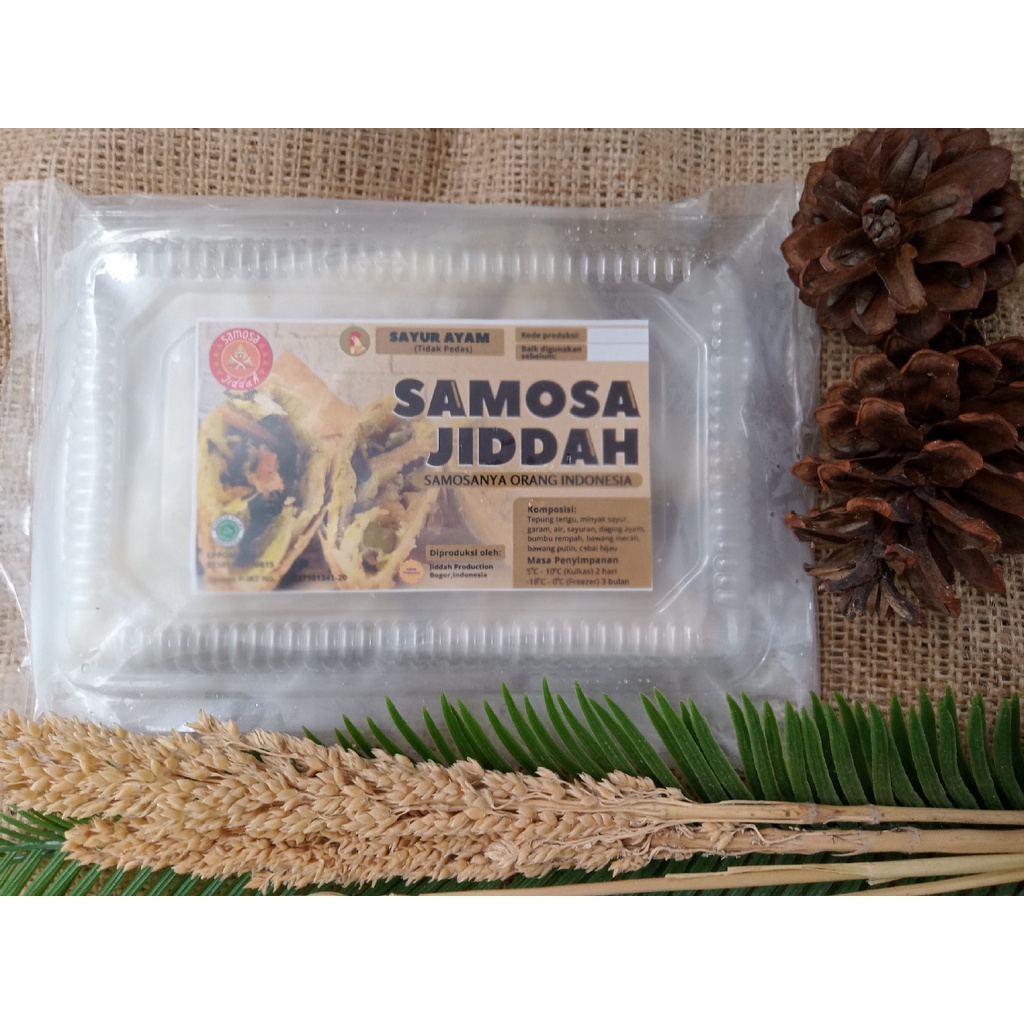 SAMOSA FROZEN - SAYUR AYAM (TIDAK PEDAS)