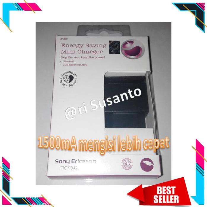 ACC HP CHARGER SONY ERICSSON EXPERIA EP 880 EP880 1500MA ORIGINAL