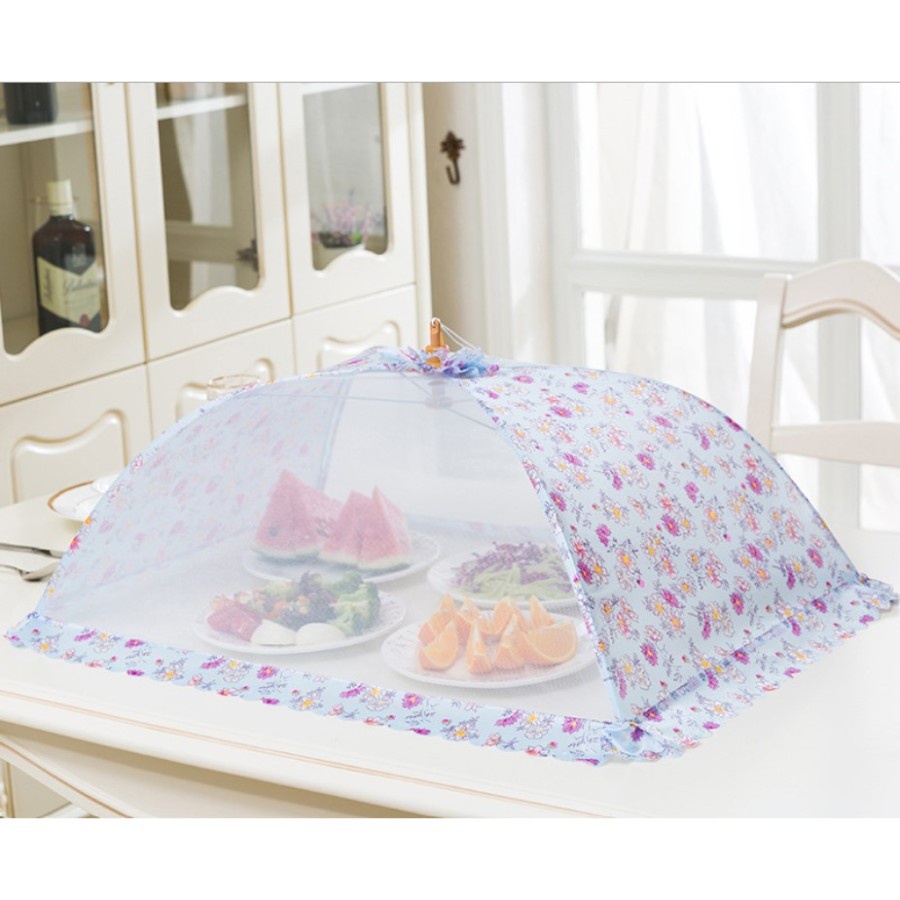 TUDUNG SAJI RAJUT SEGI EMPAT Penutup Makanan Cantik