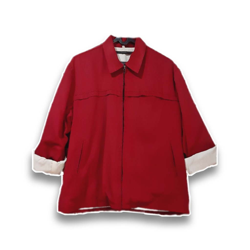 Sugiri Jacket Trucker Red Vintage
