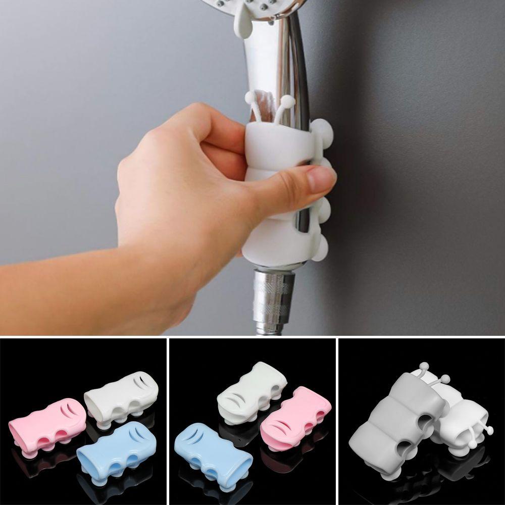 Preva Shower Head Holder Removable Suction Cup Punch-free Adjustable Rak Dinding