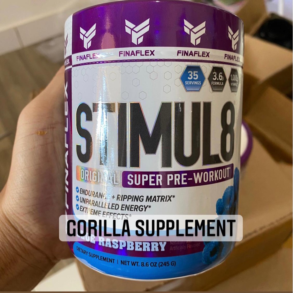 Finaflex Stimul8 / stimul8 Hardcore 30 Serving 35 Serving Serv Stimul 8 Preworkout