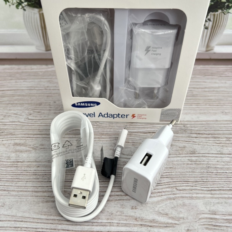 Charger Samsung Original 100% Fast Charging Micro USB dan Tipe C