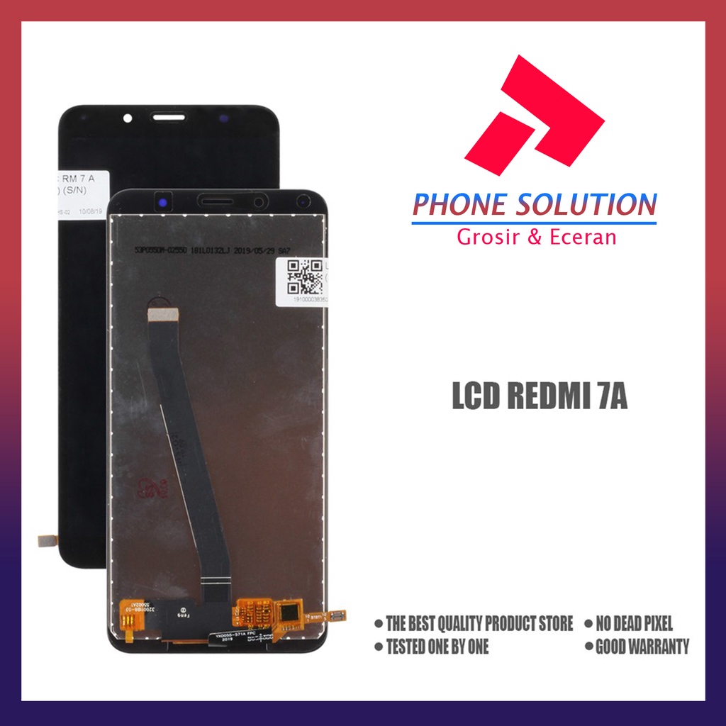 LCD Xiaomi Redmi 7A Fullset Touchscreen // Supplier LCD Xiaomi Redmi - Garansi 1 Bulan