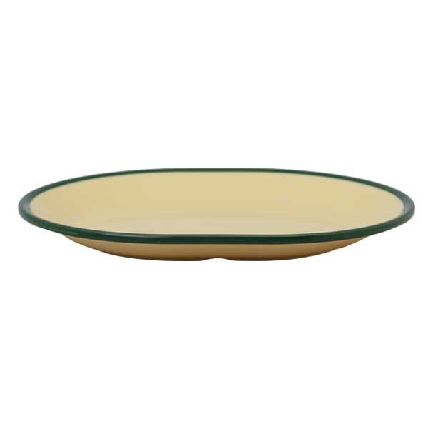 Piring Bulat Enamel 10,25 inch 26Cm PE-10B2 / PE10B2- Golden Dragon Melamine