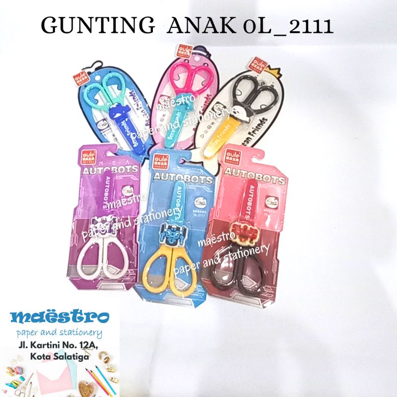 

Gunting Anak OL-2111 / Gunting Anak Murah / Gunting Anak Lucu / Gunting Anak Motif