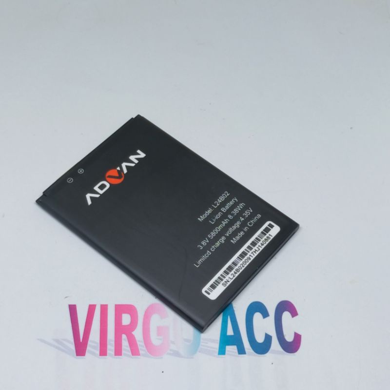 Baterai Batre Battery Advan L24B02 S50 Prime L24U02  Original Battery Hp