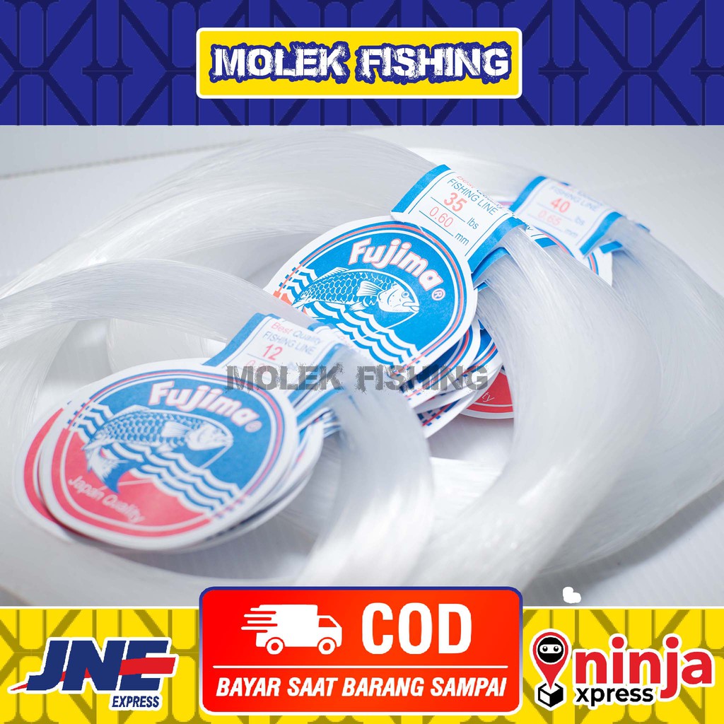 Senar Pancing Fujima Putih (20-40Lbs) | Senar Pancing | Senar Iketan Pancing | Senar Kuat | 300Meter