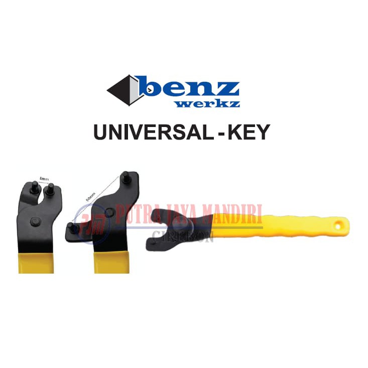 Blackfoot Kunci Gerinda Tangan Universal Key Grinder