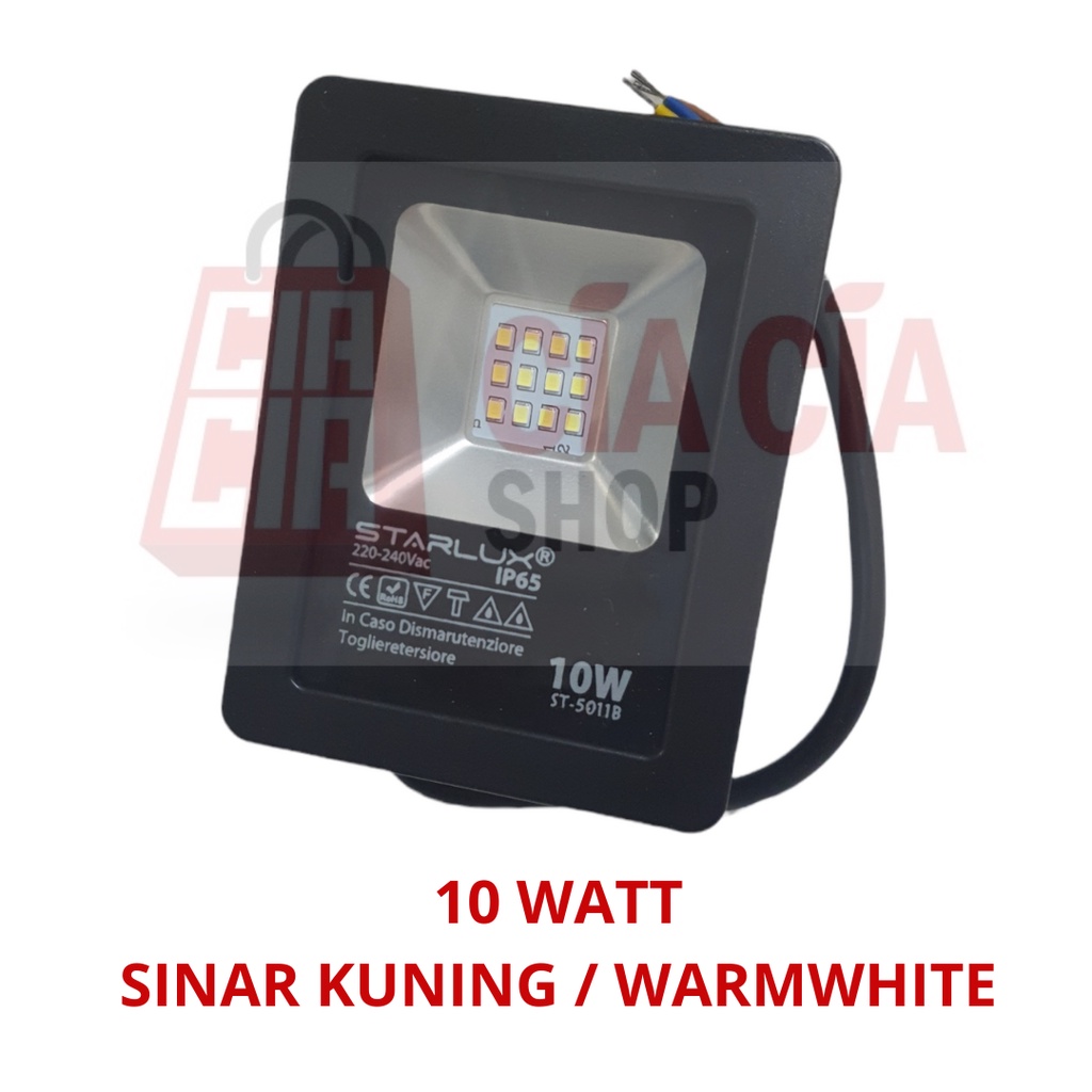 STARLUX STARONE Lampu Tembak 10 WATT Lampu Sorot LED 10W LED Flood Light 10 W