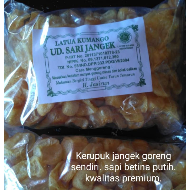 

Kerupuk jangek/ kulit SAPI