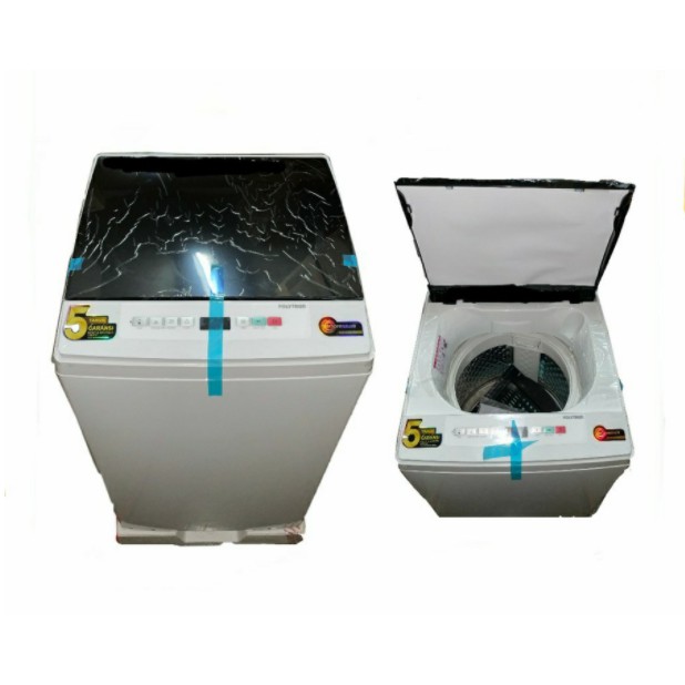 Polytron Mesin Cuci 1 Tabung 7,5 Kg PAW 7527 Top Loading Hijab Series