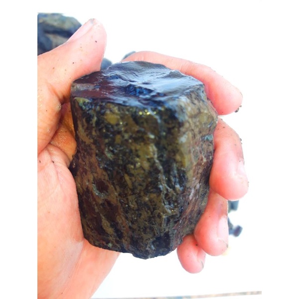 kalimaya Banten asli jenis black Opal Sempur bahan juambo